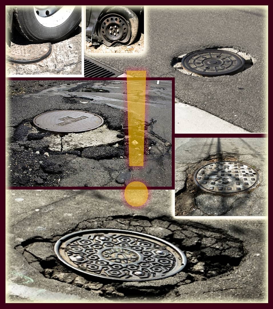 Manhole Tracking on Roads